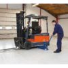 Domkraft lyfter truck