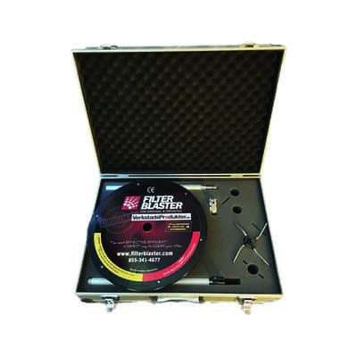 Air filter blaster i metallvaska