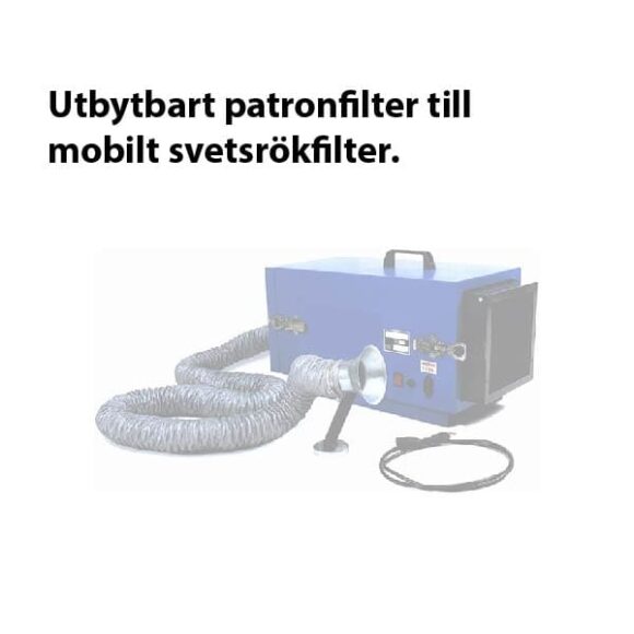 Cellulosapatronfilter till mobilt svetsrokfilter 580x580
