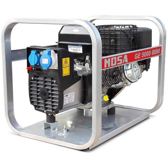 Elverk bensin 5 kVA Briggs Stratton GE 5000 BBM 580x580