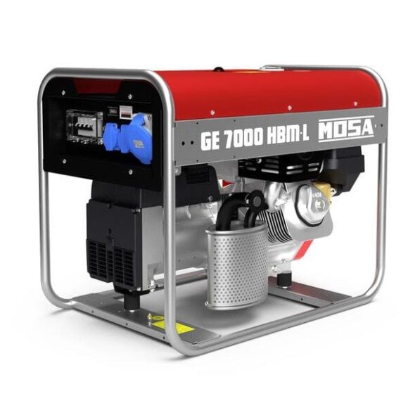 Elverk bensin 67 kVA Mosa GE 7000 HBM L 580x580