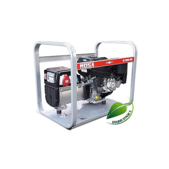 Elverk bensin 8 kVA Mosa GE 8000 BBT 580x580