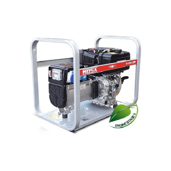 Elverk diesel 57 kVA Mosa GE 6000 YDM 580x580