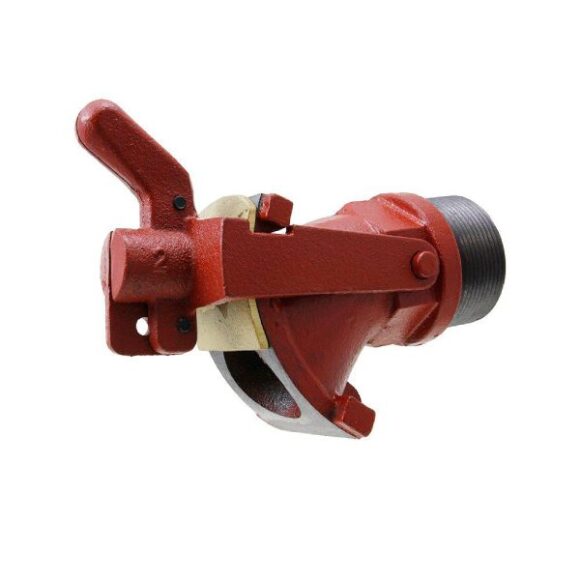 Fatkran 2 tum i gjutjarn massing 580x580