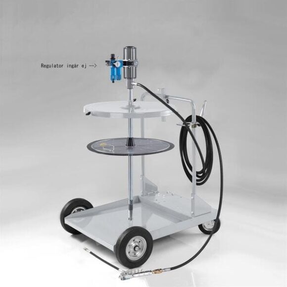 Fettpump for helfat 180 200 kg inkl vagn 580x580