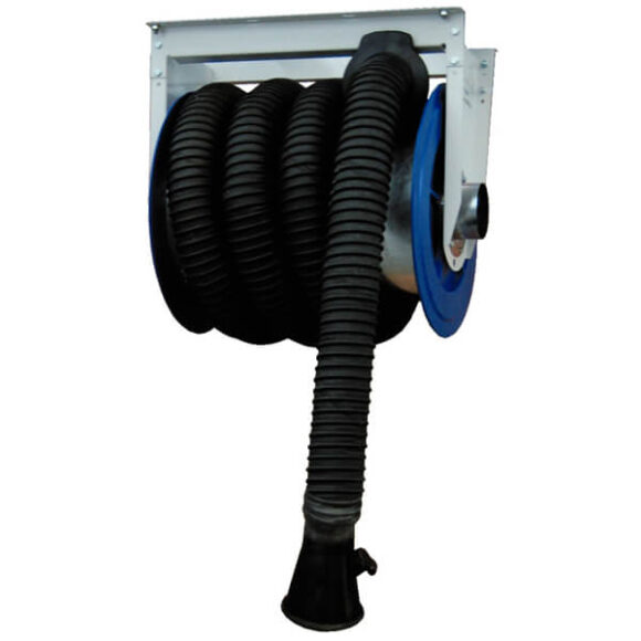 Slangupprullare for avgassug 10m100mm slang 580x580