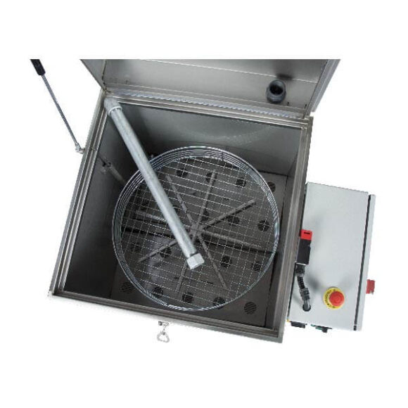 Smadelstvatt med roterande godskorg 580x580