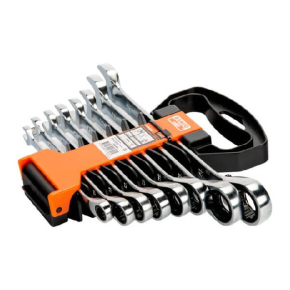 Sparrkombinyckelsats 8 delar Bahco 580x580