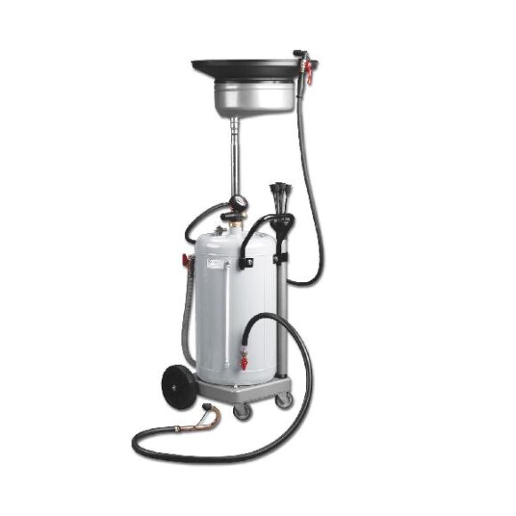 Spilloljeuppsamlare med sug 65 lit 580x580