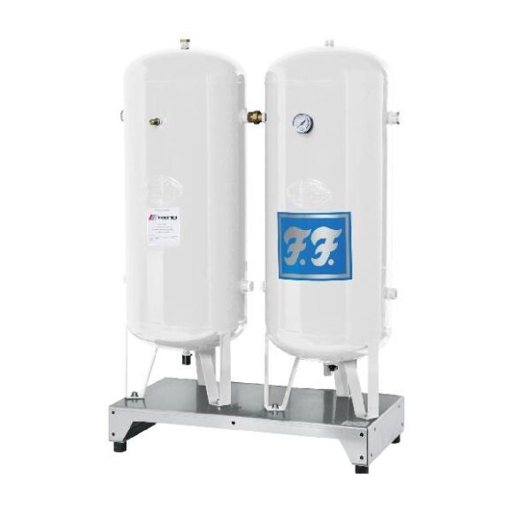 Staende luftbehallare 2x90 lit 11bar inkl armatursats 580x580