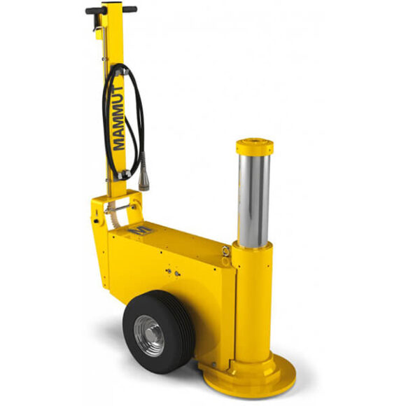 Tryckluftsdriven domkraft 100 72 ton Cattini Mammut 580x580