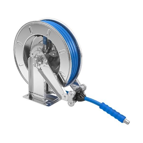 Tryckluftsvinda 15 m 10 mm slang rostfri 580x580