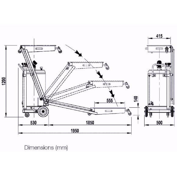 Matt Spilloljeuppsamlare 65 lit 580x580